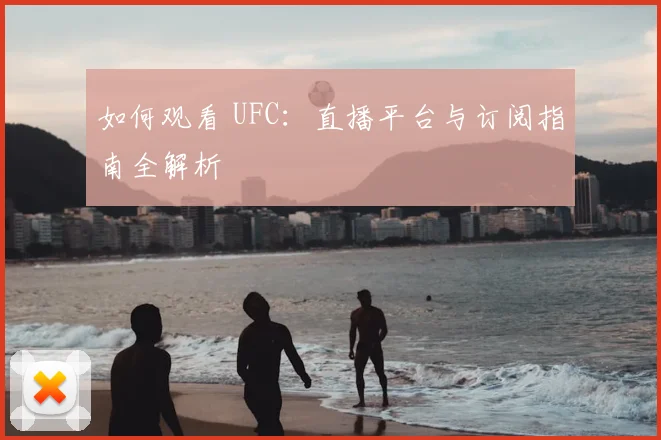 如何观看 UFC:直播平台与订阅指南全解析